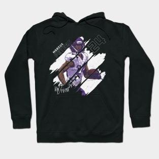 Marcus Peters Baltimore Stripes Hoodie